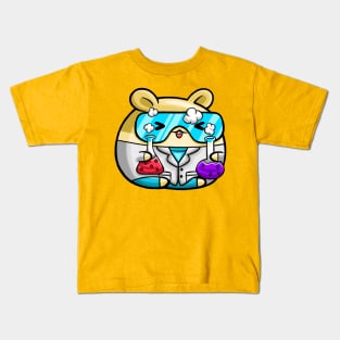 Cute Hamster Chemist Kids T-Shirt